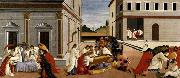 BOTTICELLI, Sandro Three Miracles of St Zenobius Spain oil painting artist